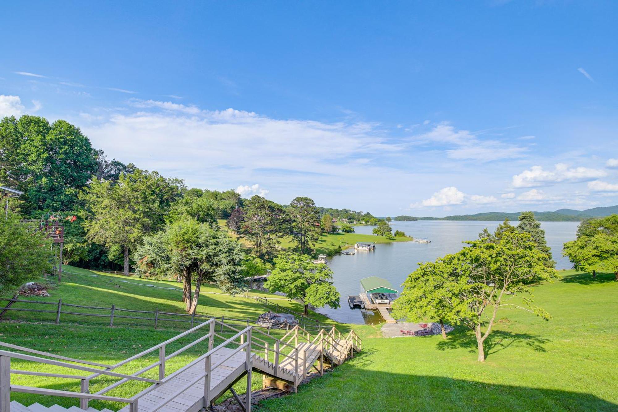 Rutledge Hilltop Home On Cherokee Lake With Decks! Zewnętrze zdjęcie